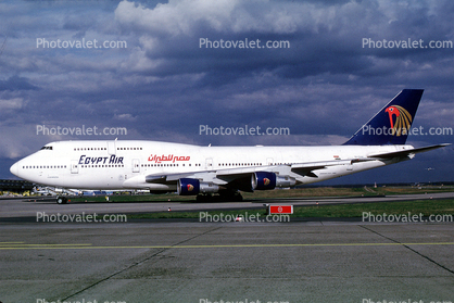 SU-GAM, Egyptair, Boeing 747-366, Cleopatra, 747-300 series