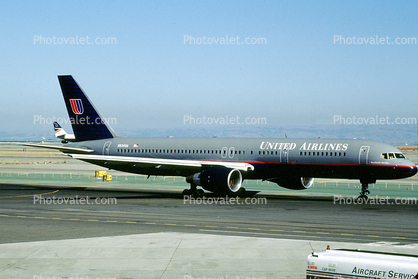 N534UA, United Airlines UAL, Boeing 757-222