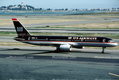 N628AU, Boeing 757, US Airways