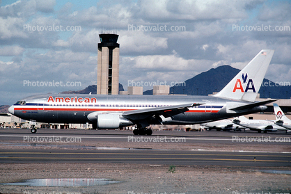 N306AA, AAL, Boeing 767-223, American Airlines San Francisco International Airport (SFO), CF6-80A, CF6