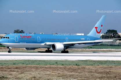 G-OBYB, Corsair Airlines, Boeing 767-304ER, CF6-80CB7F, CF6, 767-300 series