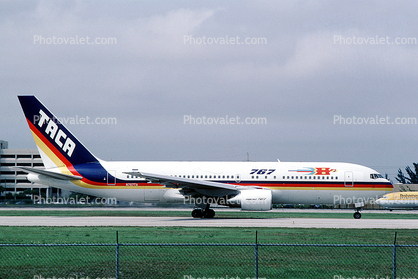 N767TA, Boeing 767-2S1, TACA Peru, CF6, CF6-80A