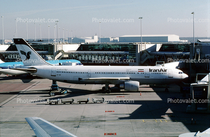 EP-IBB, Iran Air, Airbus A300-605R, terminals, buildings, CF6