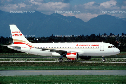 C-GVXB, Airbus A320-211, Canada 3000, CFM56-5A1, CFM56