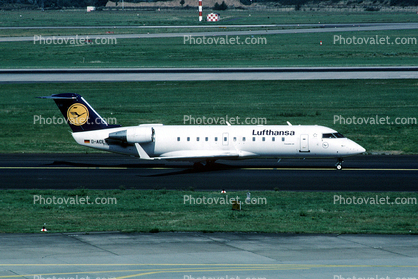 D-ACLB, Bombardier-Canadair Regional Jet CRJ-100LR, Lufthansa Cityline, CF34-3A1, CF34