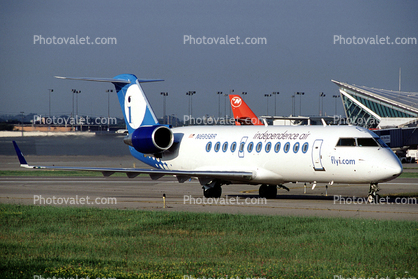 N695BR, independence air, Canadair Regional Jet CRJ-200ER
