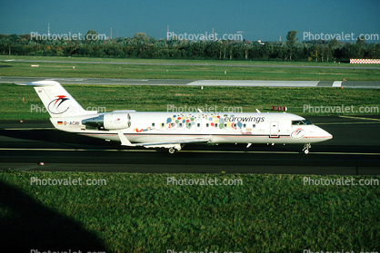 D-ACRF, CRJ-200ER, Eurowings, Goch, CF34-3B1, CF34