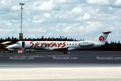 SE-DZA, Embraer EMB-145EP, 145 series