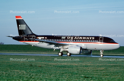 D-AVYH, US Airways AWE, Airbus A319-100 (133), A319 series