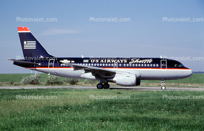 D-AVWS, US Airways Shuttle, Airbus A319-112, A319 series