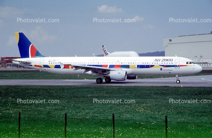D-AVZJ, Airbus A321-231, Air 2000, A321 series, CFM56