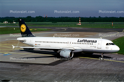 D-AIQD, Airbus A320-211, Lufthansa, CFM56-5A1, CFM56, Jena