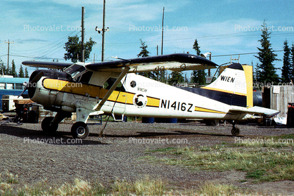 N1416Z, Wien Air Alaska, Dehavilland BEAVER DHC-2