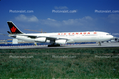 C-FYKZ, Airbus A340-313X, Air Canada ACA, CFM56-5C4, CFM56