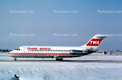N490SA, Trans World Airlines TWA, Douglas DC-9-15