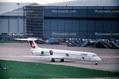HB-IUG, Crossair, McDonnell Douglas MD-81, JT8D