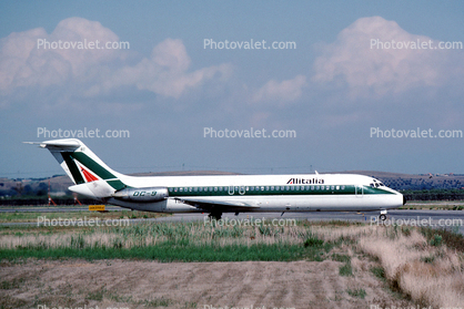 I-DIBT, Alitalia Airlines, Douglas DC-9-32 , JT8D, JT8D-9A s3