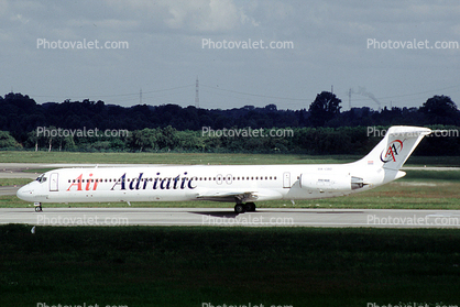 9A-CBD, Air Adriatic, McDonnell Douglas MD-82, (DC-9-82), JT8D