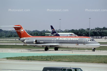 N8923E, Douglas DC-9-31, Northwest Airlines NWA, JT8D-1, JT8D