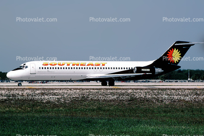 N930BB, Mcdonnell Douglas DC-9-32, Southeast Airlines SNK, JT8D-9, JT8D