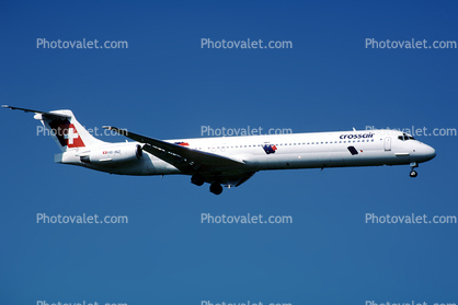HB-INZ, Crossair, McDonnell Douglas MD-81, JT8D-217, JT8D