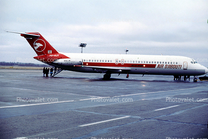 YU-AJI, Air Djibouti, Douglas DC-9-32, JT8D-9A, JT8D