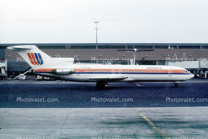 N7275U, United Airlines UAL, Boeing 727
