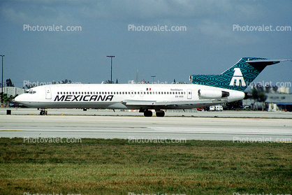 XA-HOX, Boeing 727-264(Adv), Mexiana Airlines, 727-200 series