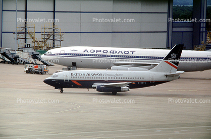 G-BKYJ, Boeing 737-236, British Airways BAW, 737-200 series