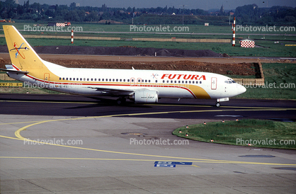 EC-FZT, Futura International, Boeing 737-4Y0, 737-400 series, CFM56-3C1, CFM56