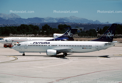 EC-GVB, Futura International, Airlines, Boeing 737-4Y0, CFM56-3C1, CFM56