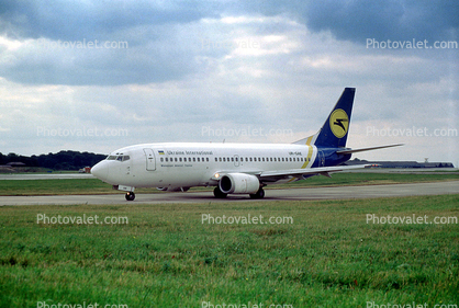 UR-GAE, Ukraine International Airlines AUI, Boeing 737-3Y0, 737-300, CFM56-3B1, CFM56