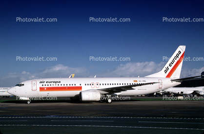 EC-HBL, Air Europa, Boeing 737-85P, CFM56-7B26, CFM56