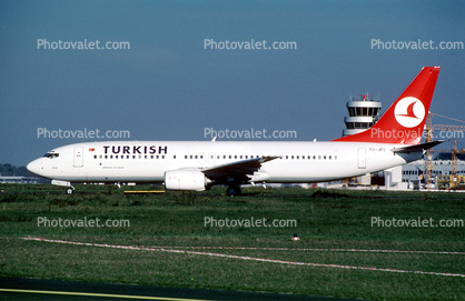 TC-JFL, Turkish Airlines THY, Boeing 737-8F2, 737-800 series, CFM56
