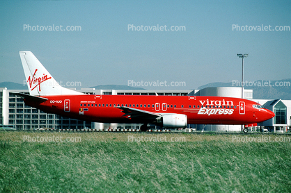 OO-VJO, Boeing 737-4Y0, Virgin Express, CFM56-3C1, 737-400 series, CFM56