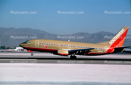 N384SW, Boeing 737-3H4, Southwest Airlines SWA, 737-300 series, CFM56-3B1, CFM56