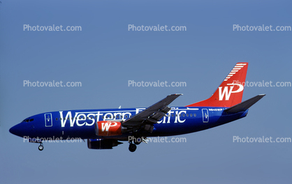 N945WP, Boeing 737-3K9, Western Pacific Airlines KMR, 737-300 series, CFM56-3B2, CFM56