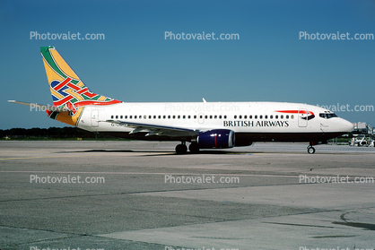 G-OMUC, Boeing 737-36Q, British Airways BAW, 737-300 series, CFM56-3B2, CFM56