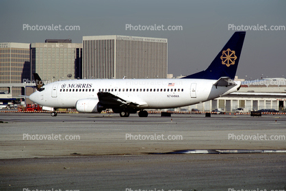 N744MA, Morris Airlines, Boeing 737-3T5, 737-300 series