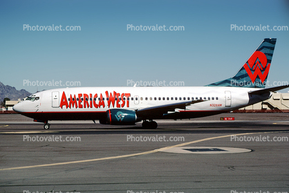 N326AW, Boeing 737-301, America West Airlines AWE, 737-300 series, CFM56-3B2, CFM56