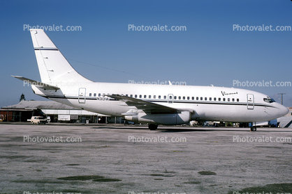 N313VA, Boeing 737-204, Viscount Air Service VCT, 737-200 series, JT8D-9, JT8D