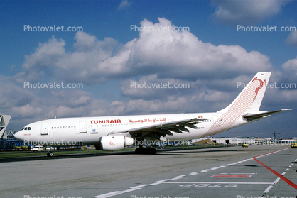 TS-IMA, TunisAir, Airbus A300B4-203, CF6-50C2, CF6