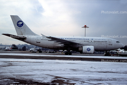 F-GEMO, Airbus A310-304, Ariana Afghan Airlines, operated by Eagle Aviation, CF6-80C2A2, CF6