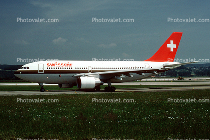 Airbus A310-221, HB-IPB, SwissAir, JT9D-7R4E, JT9D