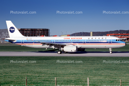 D-AVZA, Airbus A321-300, China Northern Airlines CBF, A321 series, V2533-A5, 2500