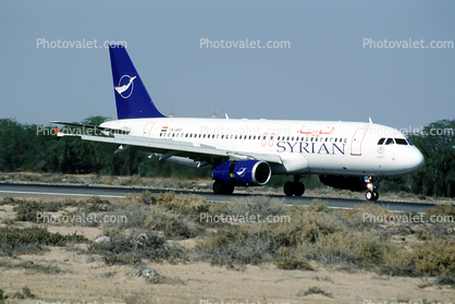 YK-AKF, Syrian Arab Airlines, Airbus A320-232, Amrit, V2527-A5, V2500
