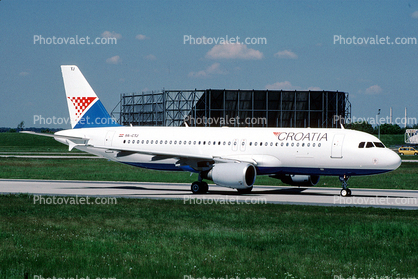 9A-CTJ, Airbus A320-214, Croatia Airlines CTN, CFM56-5B4-P, CFM56