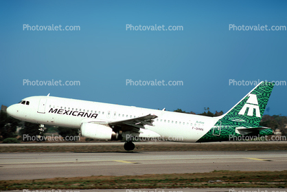 Airbus A320-231, F-OHMA, Aztlan, Mexicana, V2500-A1, V2500