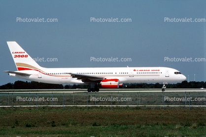 C-FXOO, Boeing 757-2Q8, Canada 3000, RB211-535 E4, RB211