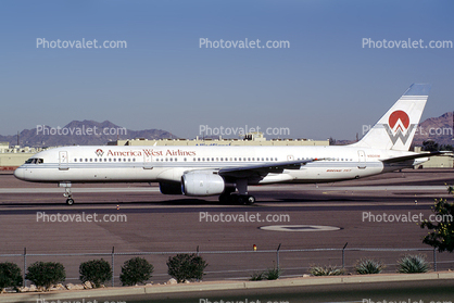 N904AW, Boeing 757-2S7, America West Airlines AWE, RB211-535E4, RB211, FN: 904, 757-200 series